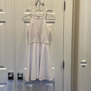 Sally Miller Couture girls white dress Sz XL 14/16
